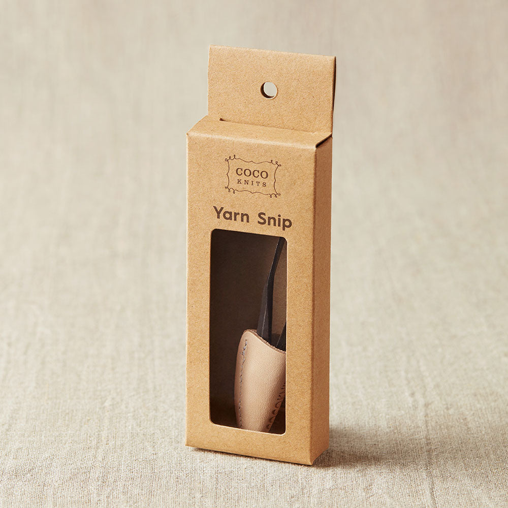 YARN SNIP WITH LEATHER COVER CocoKnits