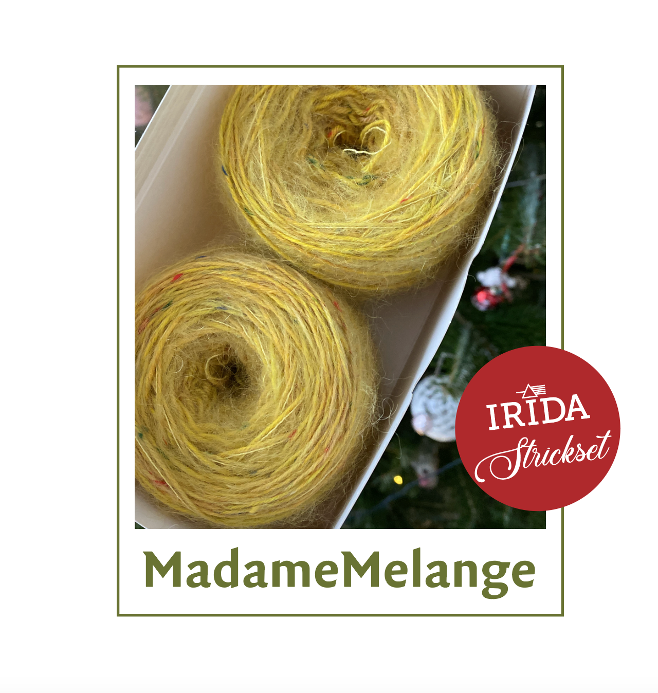 STRICKSET lange Handschuhe, Тweed, »MADAME MELANGE«