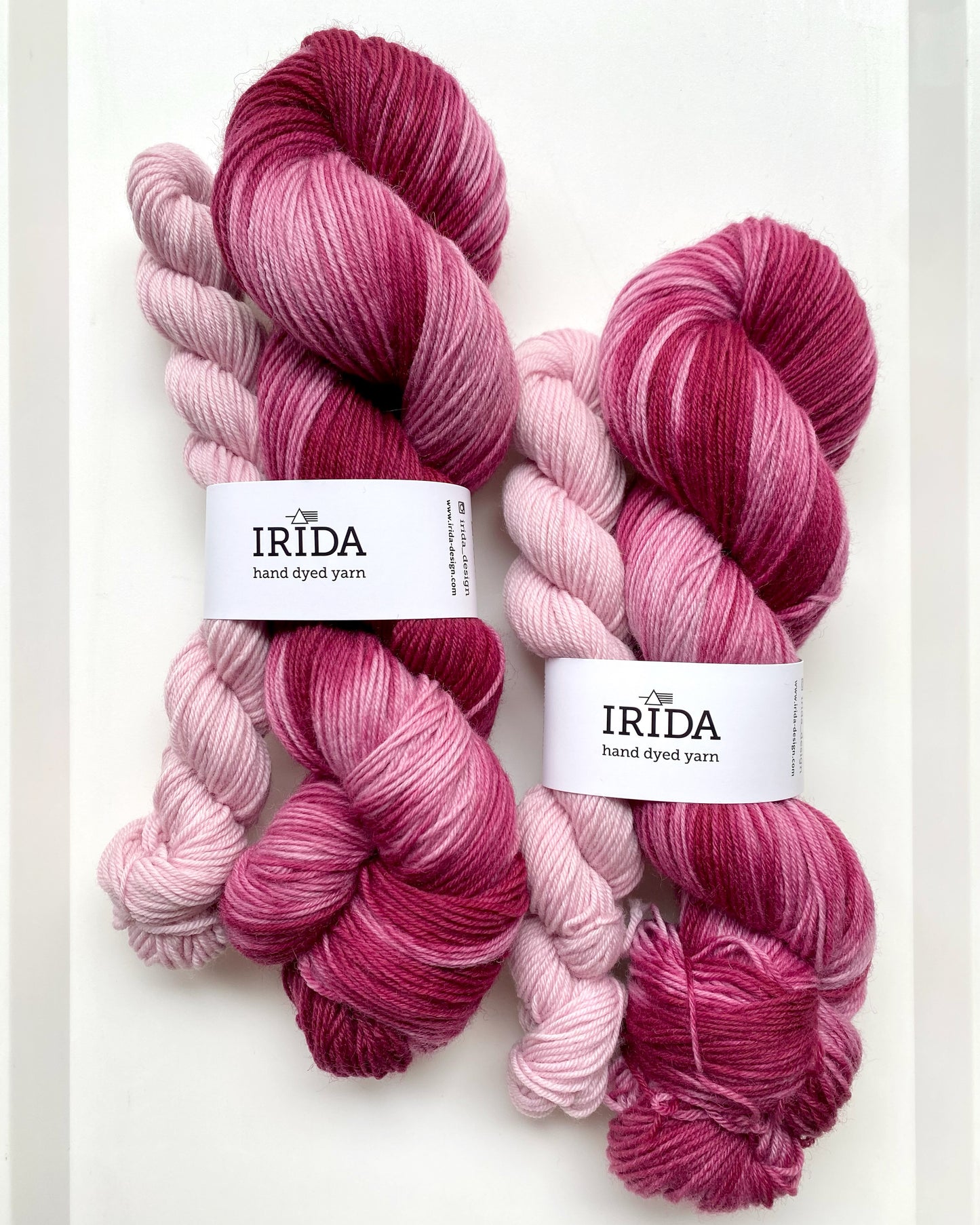 Sockenwolle-Set, 420m/100g & 80m/20g (mehrere Farben)
