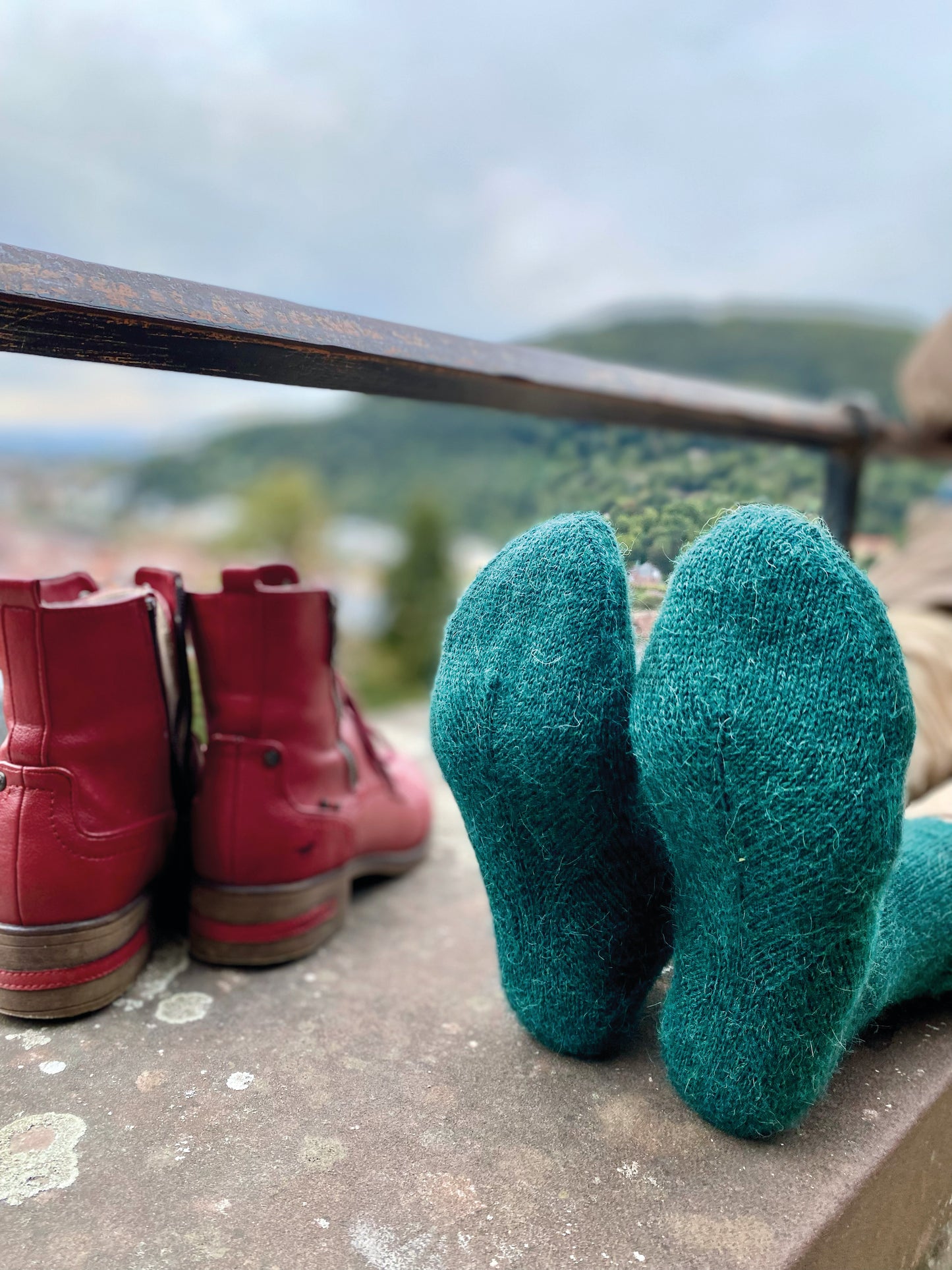 Strickanleitung Socken »Sanduhr«