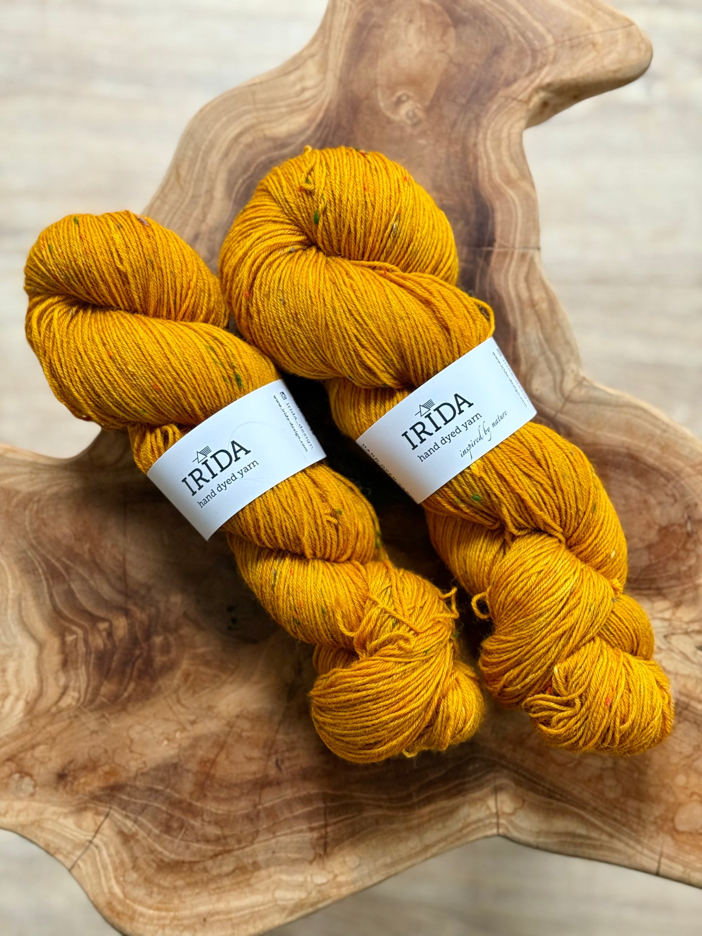 IRIDA Tweed-Sockenwolle, 420m/100g (mehrere Farben)
