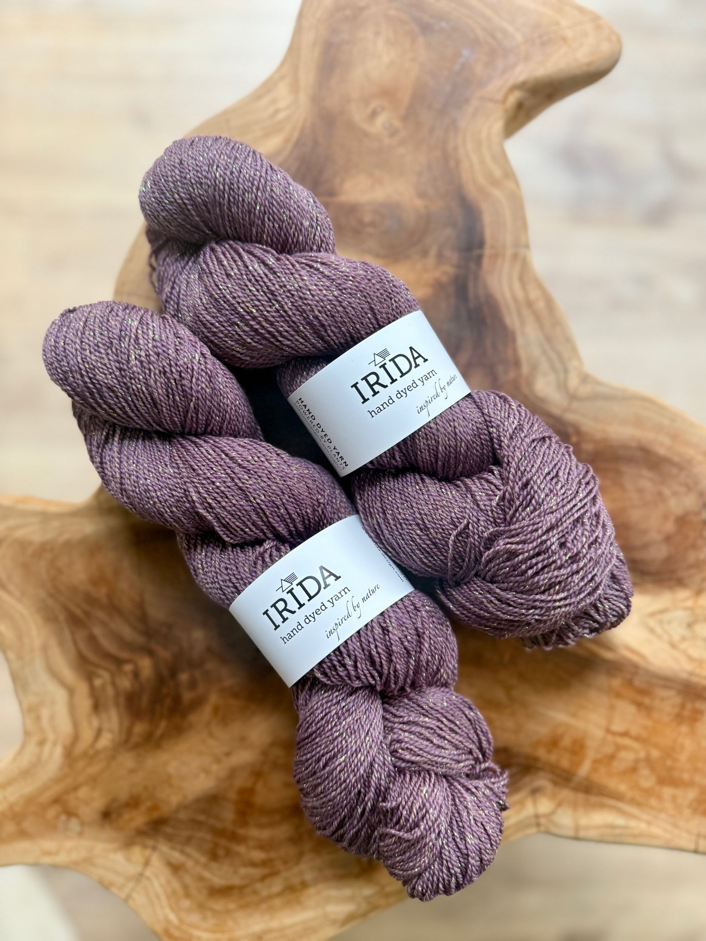 Schurwolle mit Lurex 400m/100g (mehrere Farben)