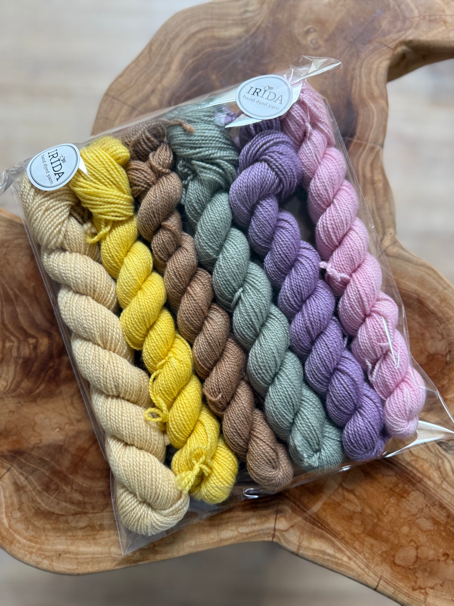 Minis Sockenwolle-Set, 420m/100g (6 x 80m/20g)