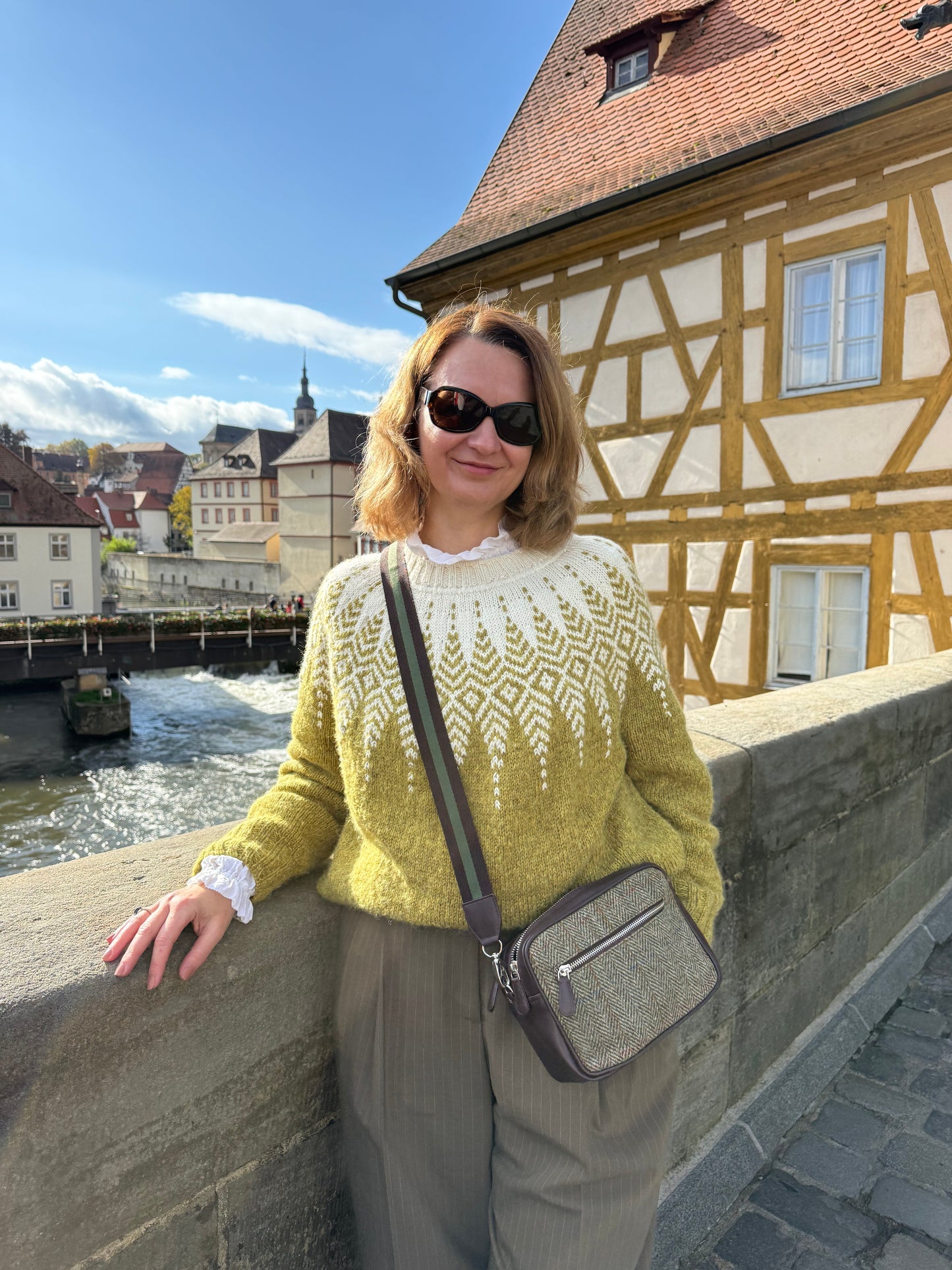 STRICKSET Pullover »FOREST REFLECTION«