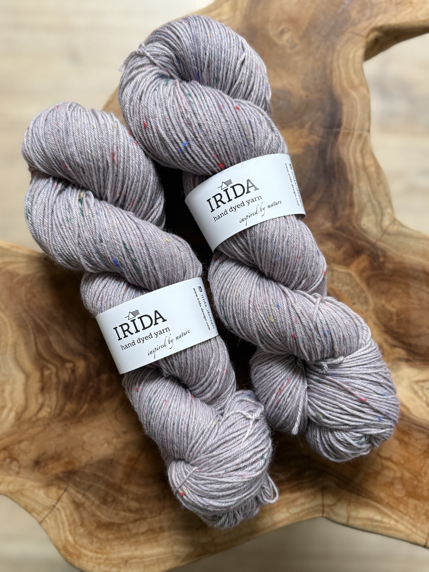 IRIDA Tweed-Sockenwolle, 420m/100g (mehrere Farben)