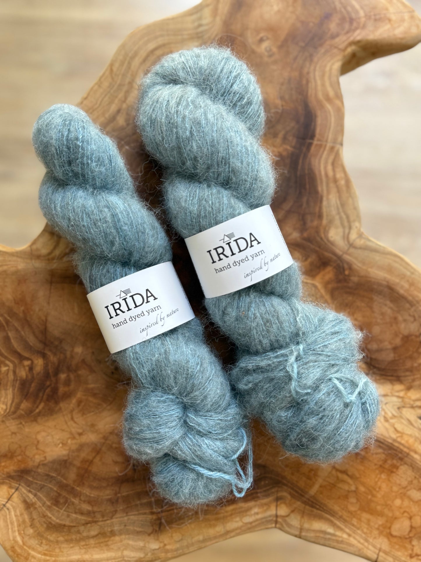 IRIDA Fluff: Alpaka, Seide und Yak 400m/50g (mehrere Farben)