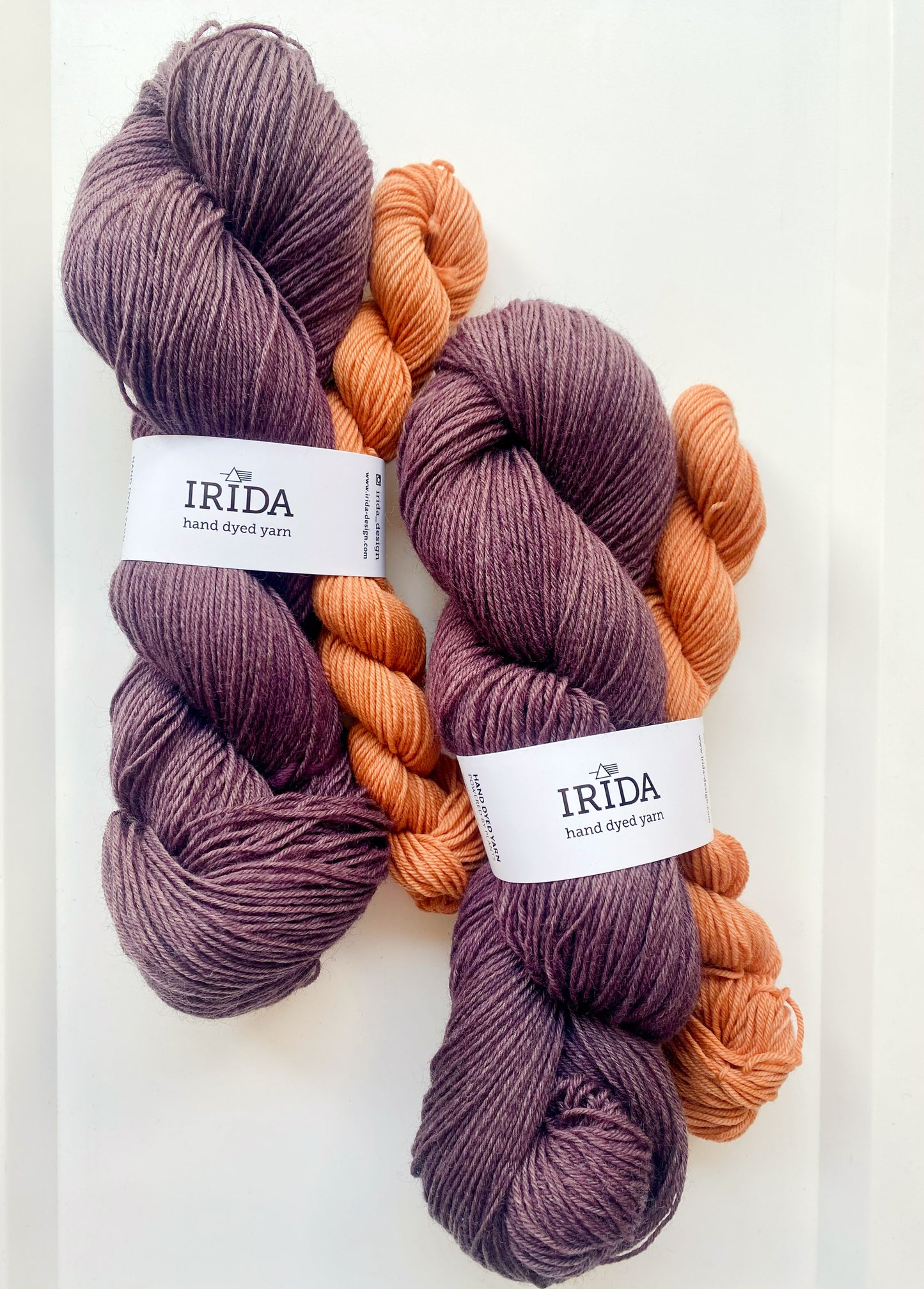 Sockenwolle-Set, 420m/100g & 80m/20g (mehrere Farben)