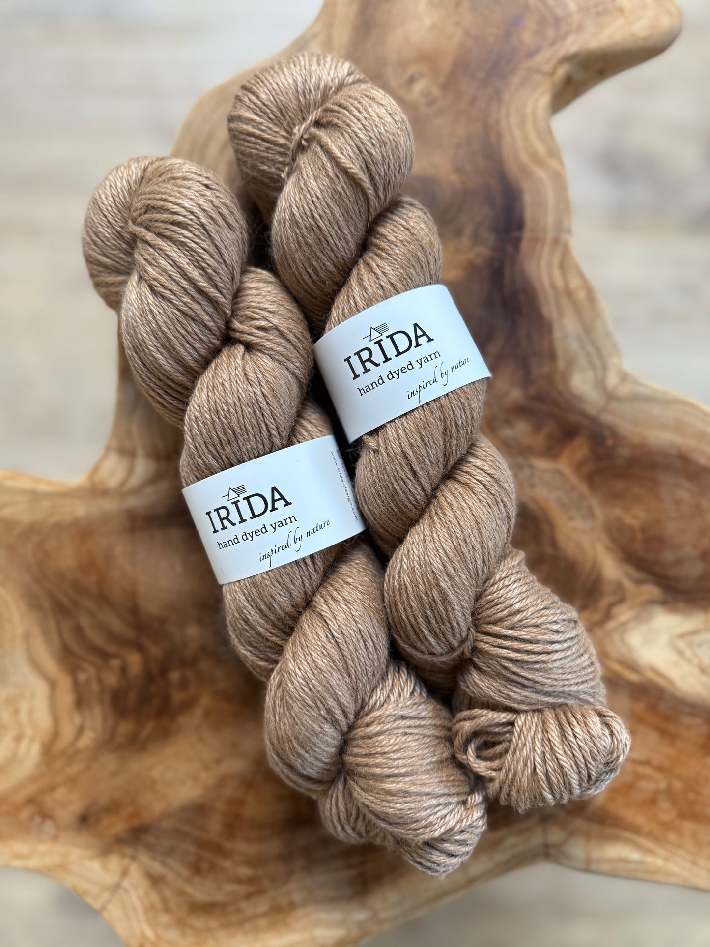IRIDA Baby Alpaka, Seide und Kaschmir, 225 m/100 g Naturbelassen