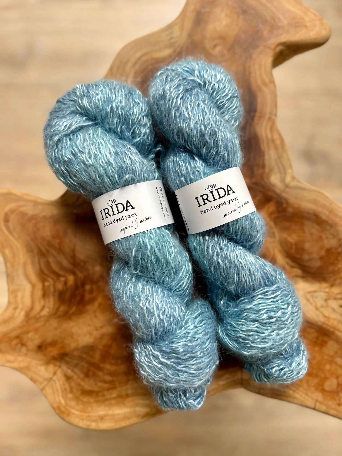 Edelgarn mit Seide und Mohair (mehrere Farben)