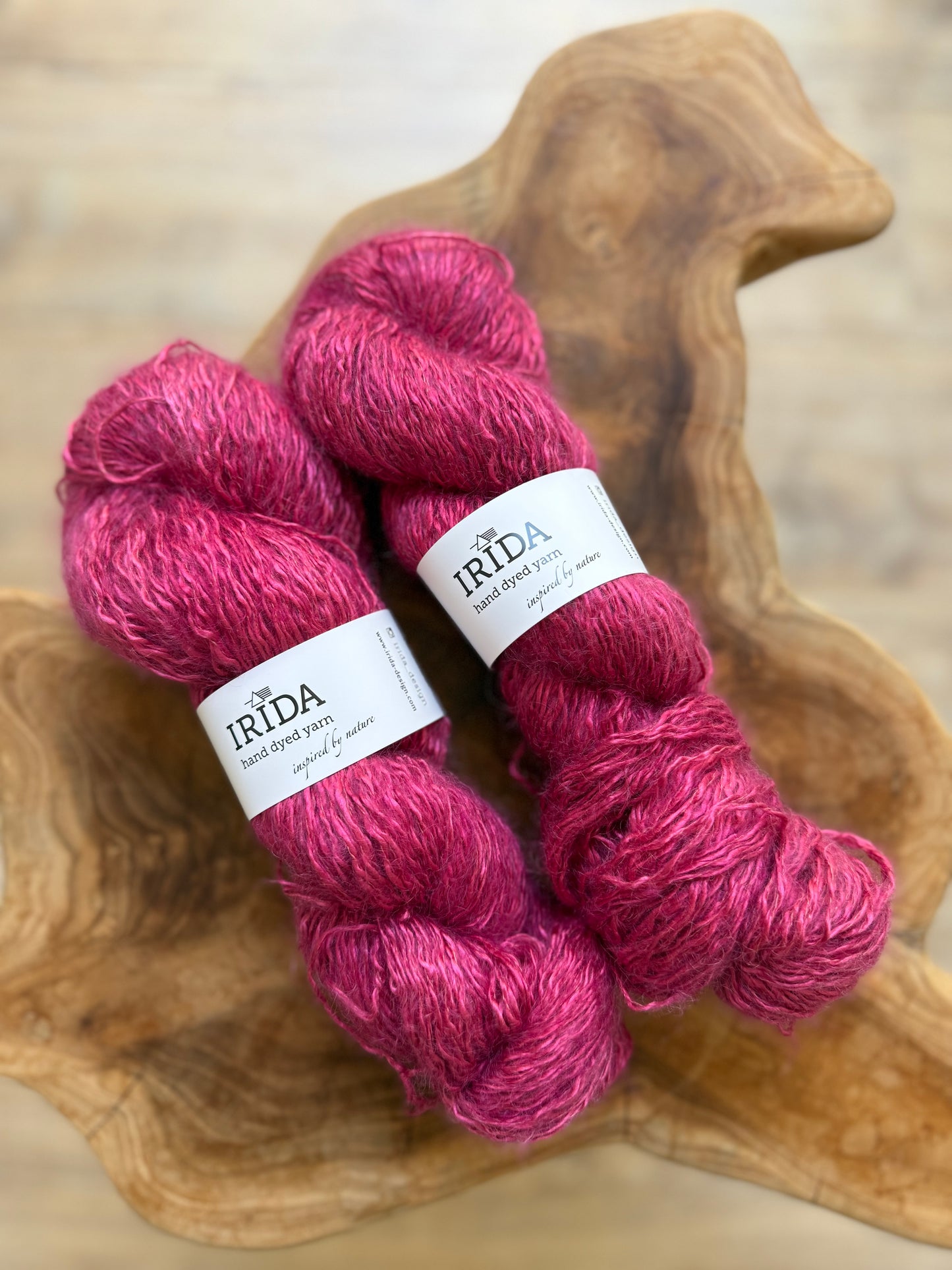 Edelgarn mit Seide und Mohair (mehrere Farben)