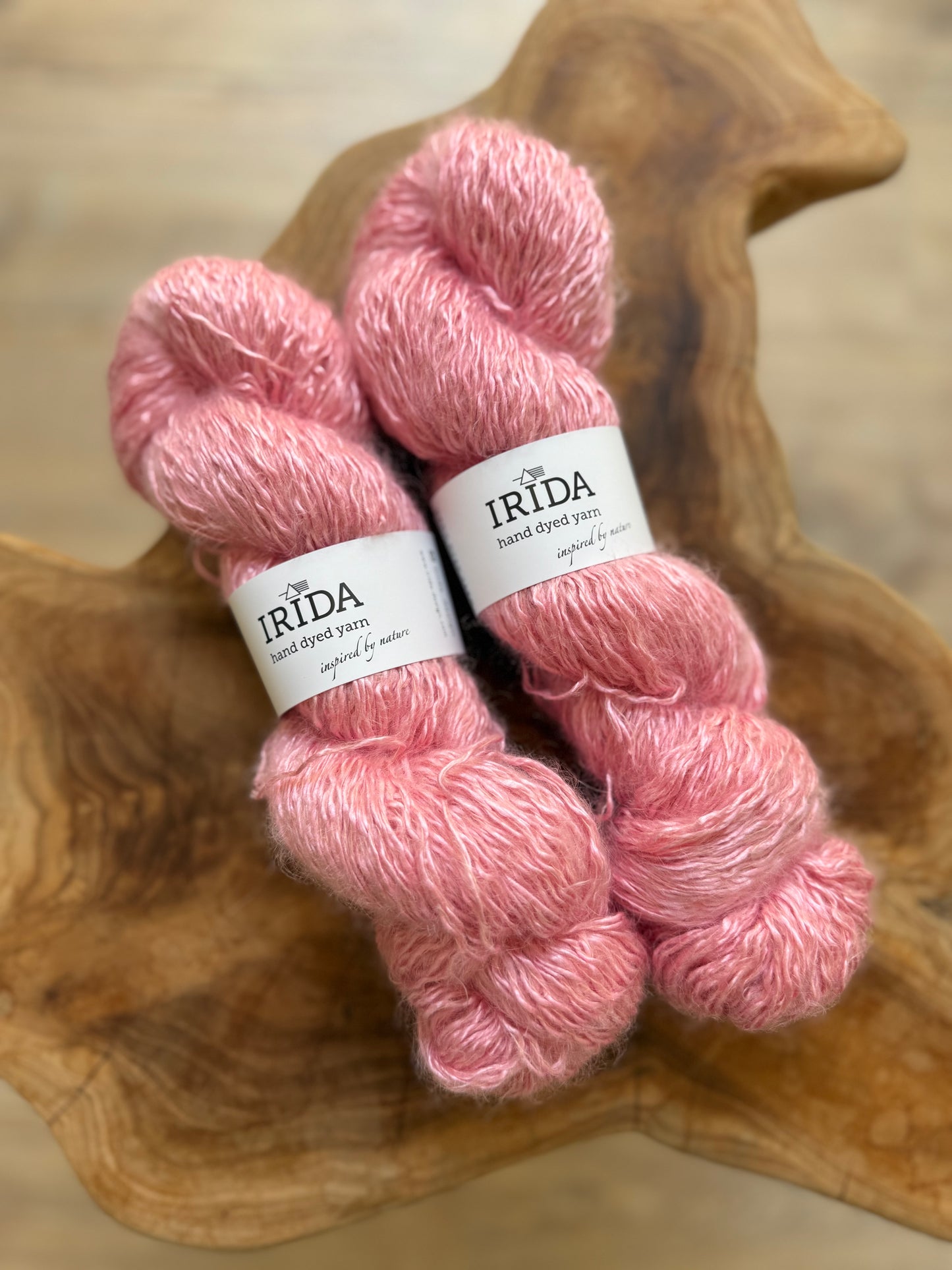 Edelgarn mit Seide und Mohair (mehrere Farben)