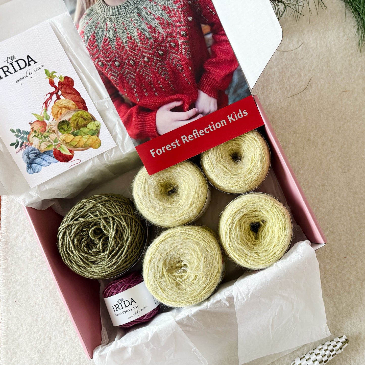 STRICKSET »FOREST REFLECTION KIDS«