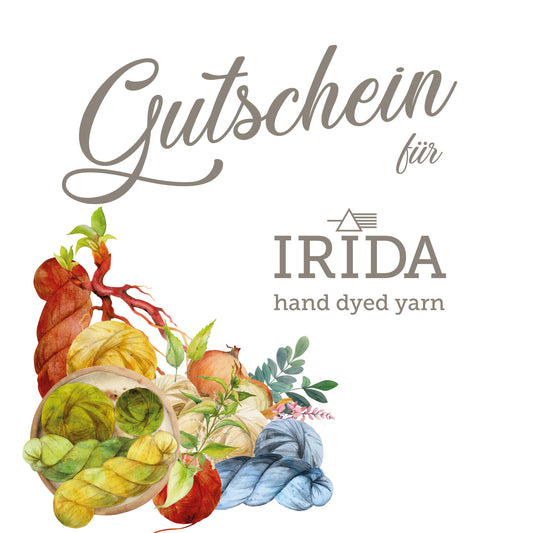 IRIDA-Geschenkgutschein