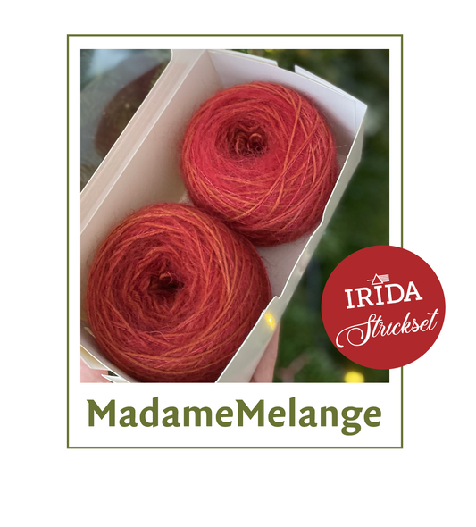 STRICKSET lange Handschuhe »MADAME MELANGE«