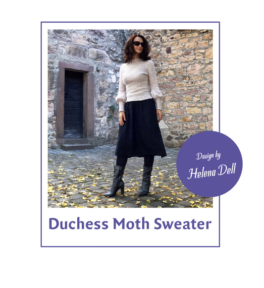 Strickanleitung Pullover »DuchessMoth Sweater«