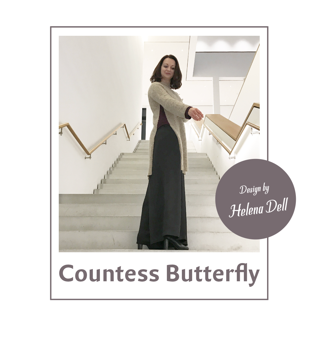 Strickanleitung Tunika »Countess Butterfly«