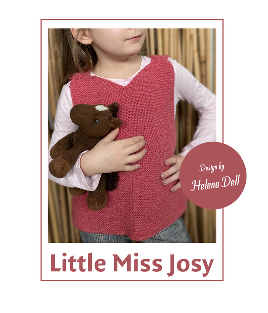 Strickanleitung Kinder-Pullunder »Little Miss Josy«