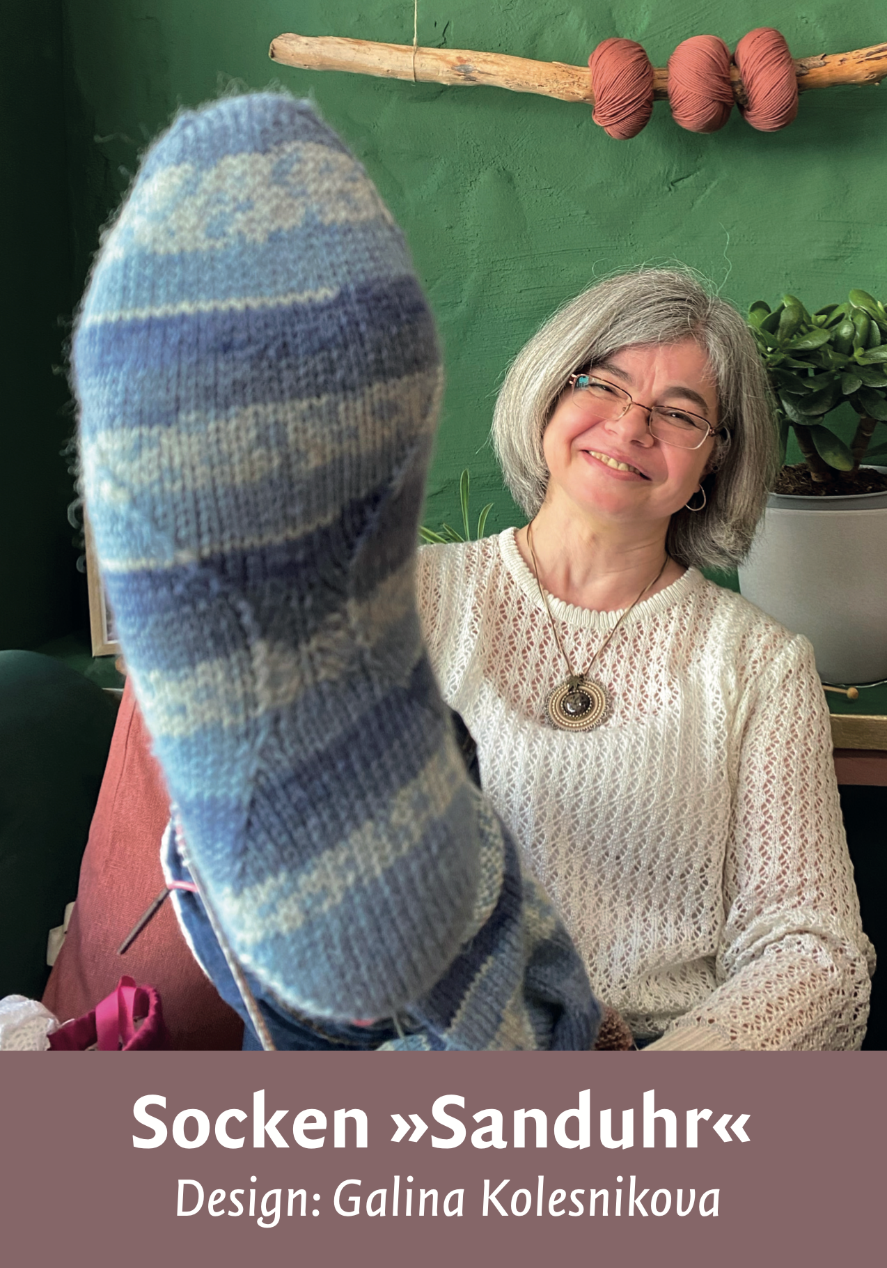 Strickanleitung Socken »Sanduhr«