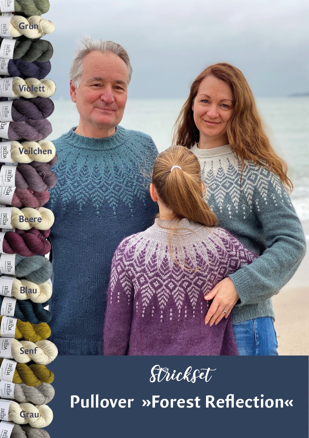 STRICKSET Pullover »FOREST REFLECTION«