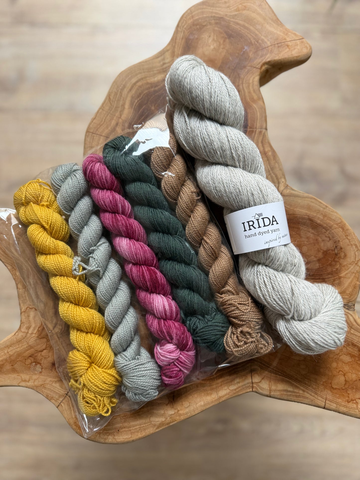 STRICKSET LOOP »WINTER WONDERLAND« Bunt