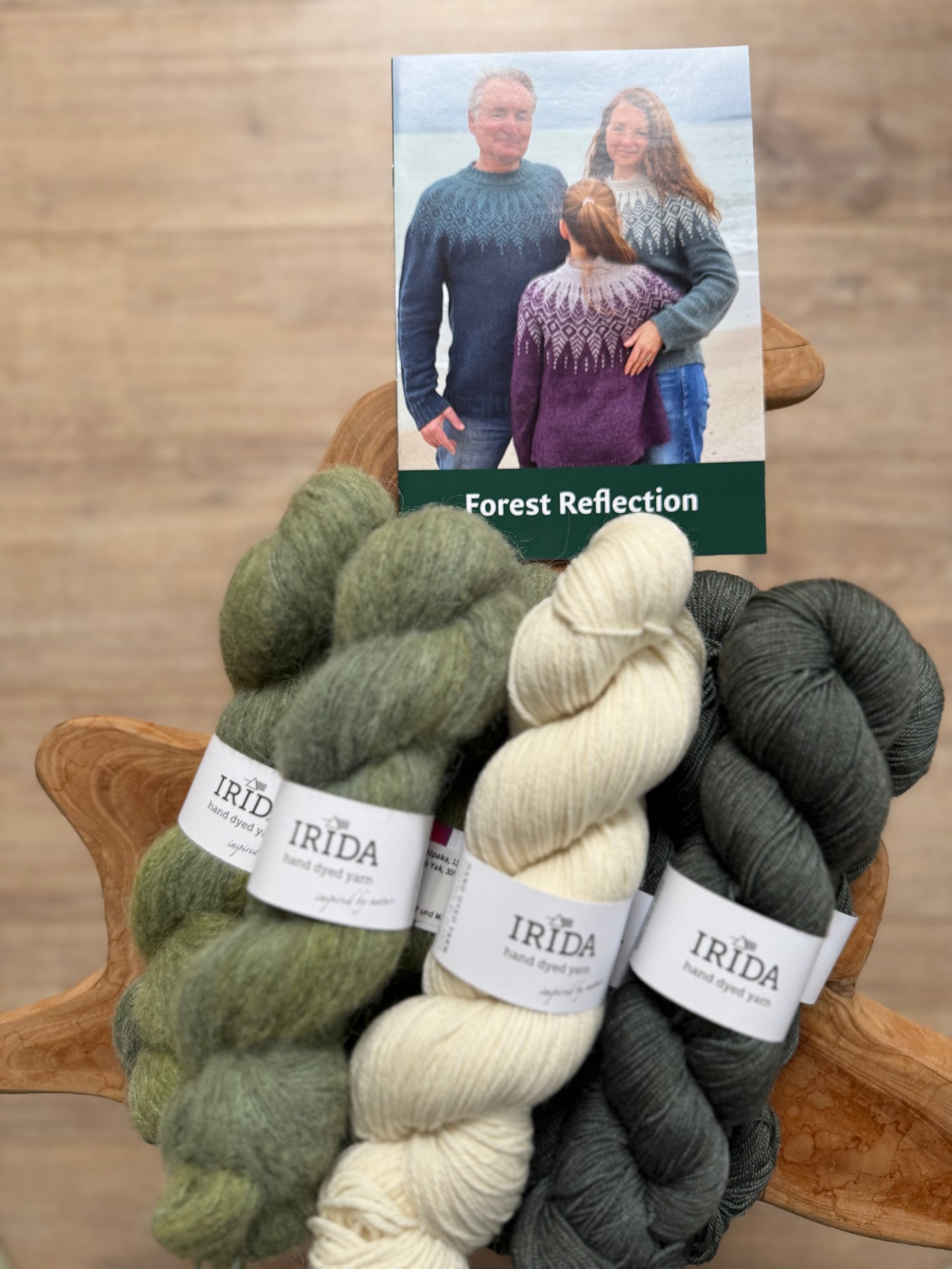 STRICKSET Pullover »FOREST REFLECTION«