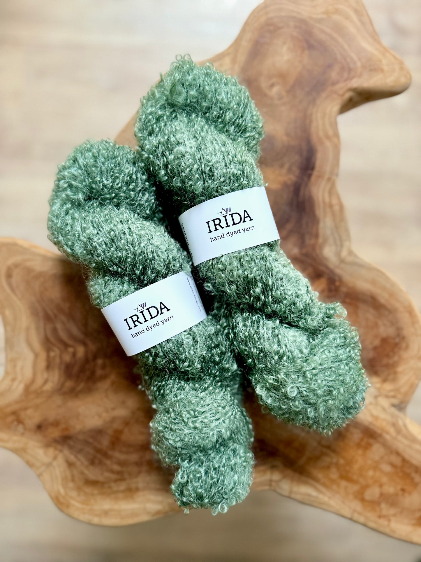 Mohair Merino Bouclé (mehrere Farben)