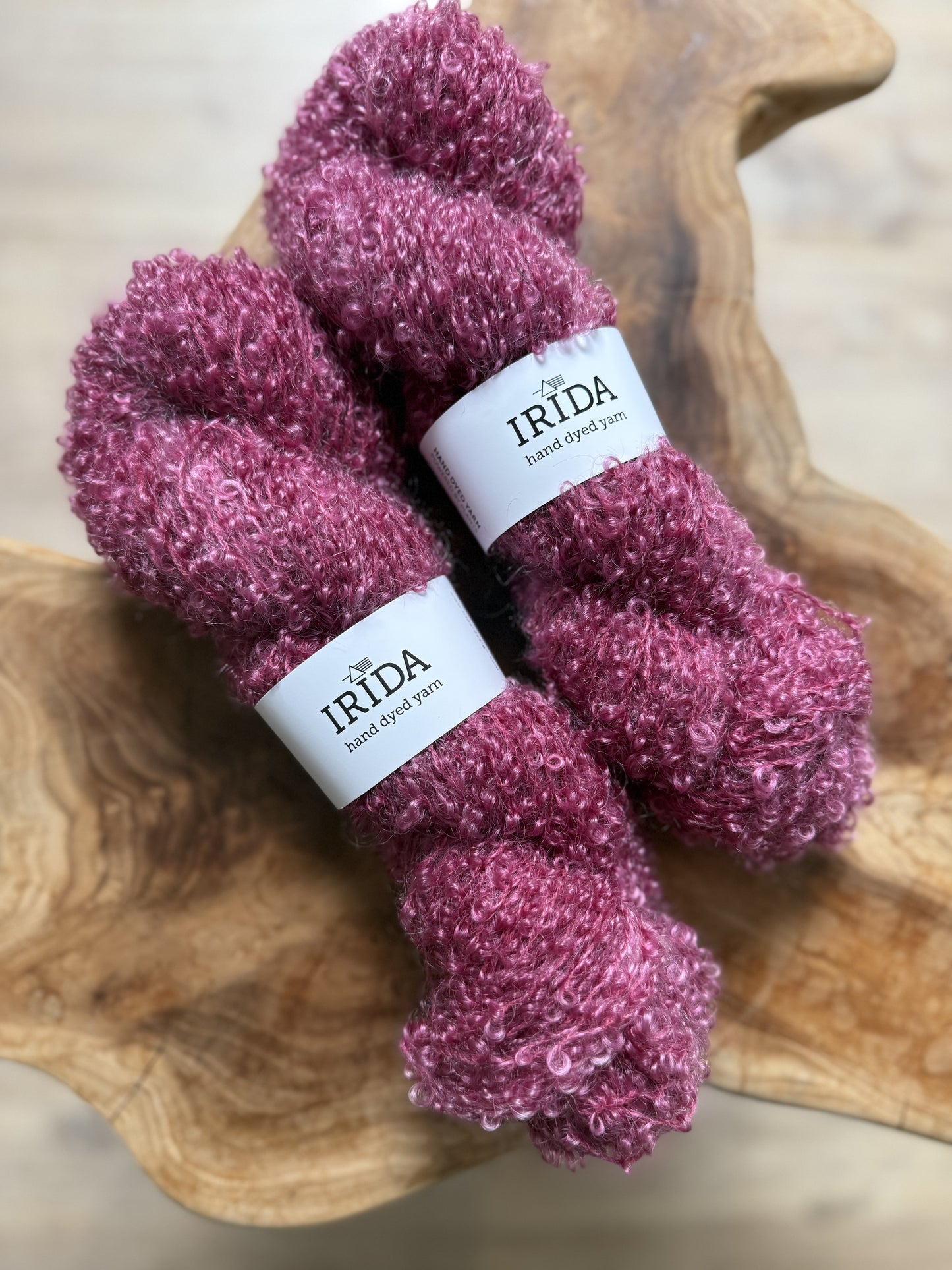 Mohair Merino Bouclé (mehrere Farben)