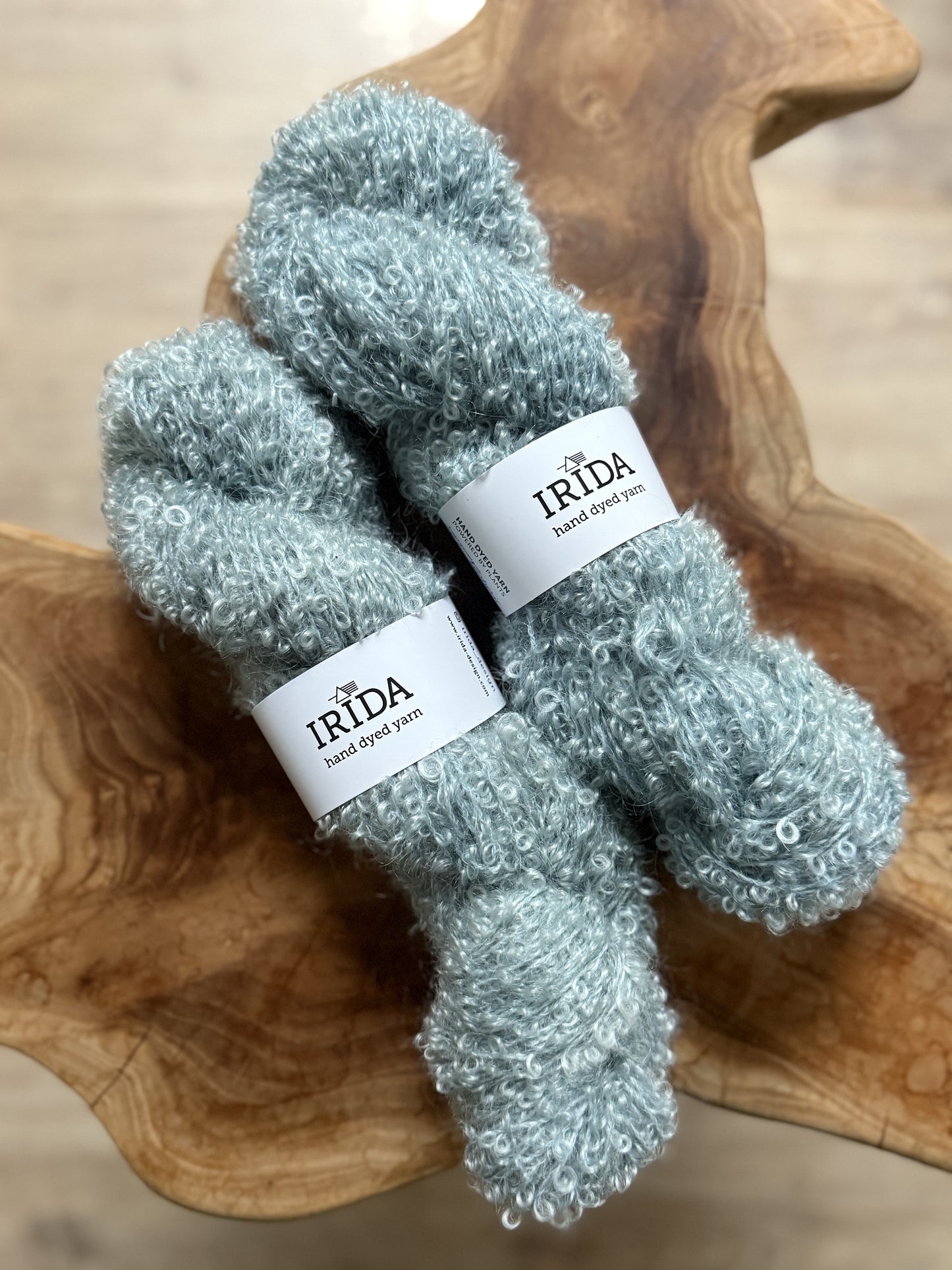 Mohair Merino Bouclé (mehrere Farben)