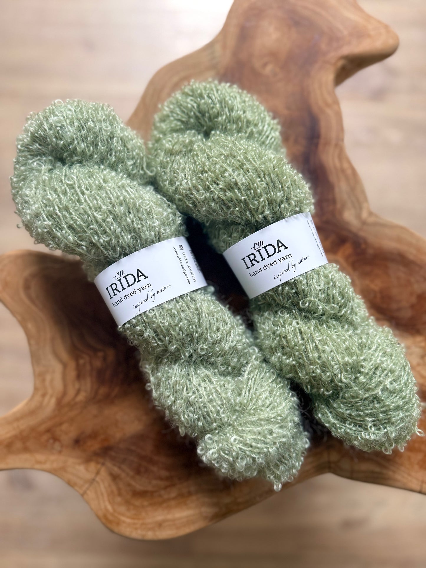 Mohair Merino Bouclé (mehrere Farben)