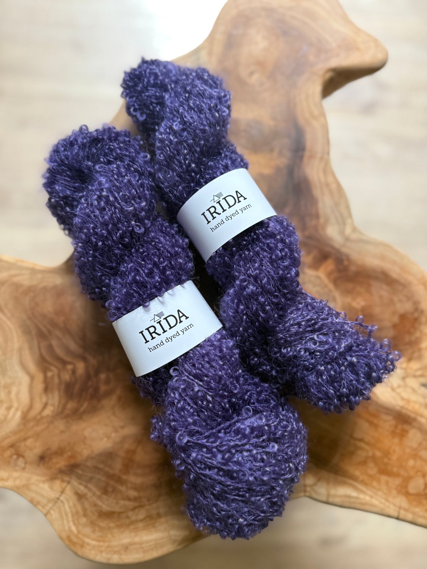 Mohair Merino Bouclé (mehrere Farben)