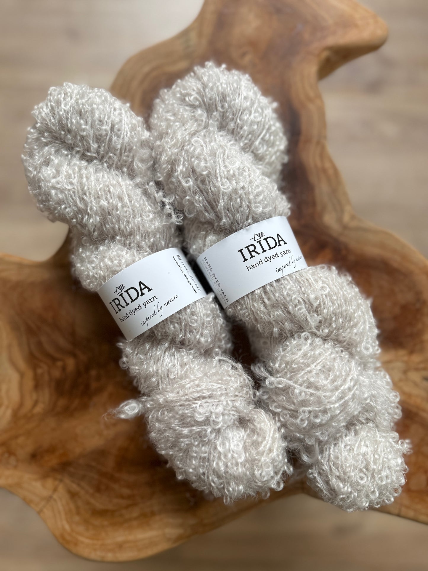 Mohair Merino Bouclé (mehrere Farben)