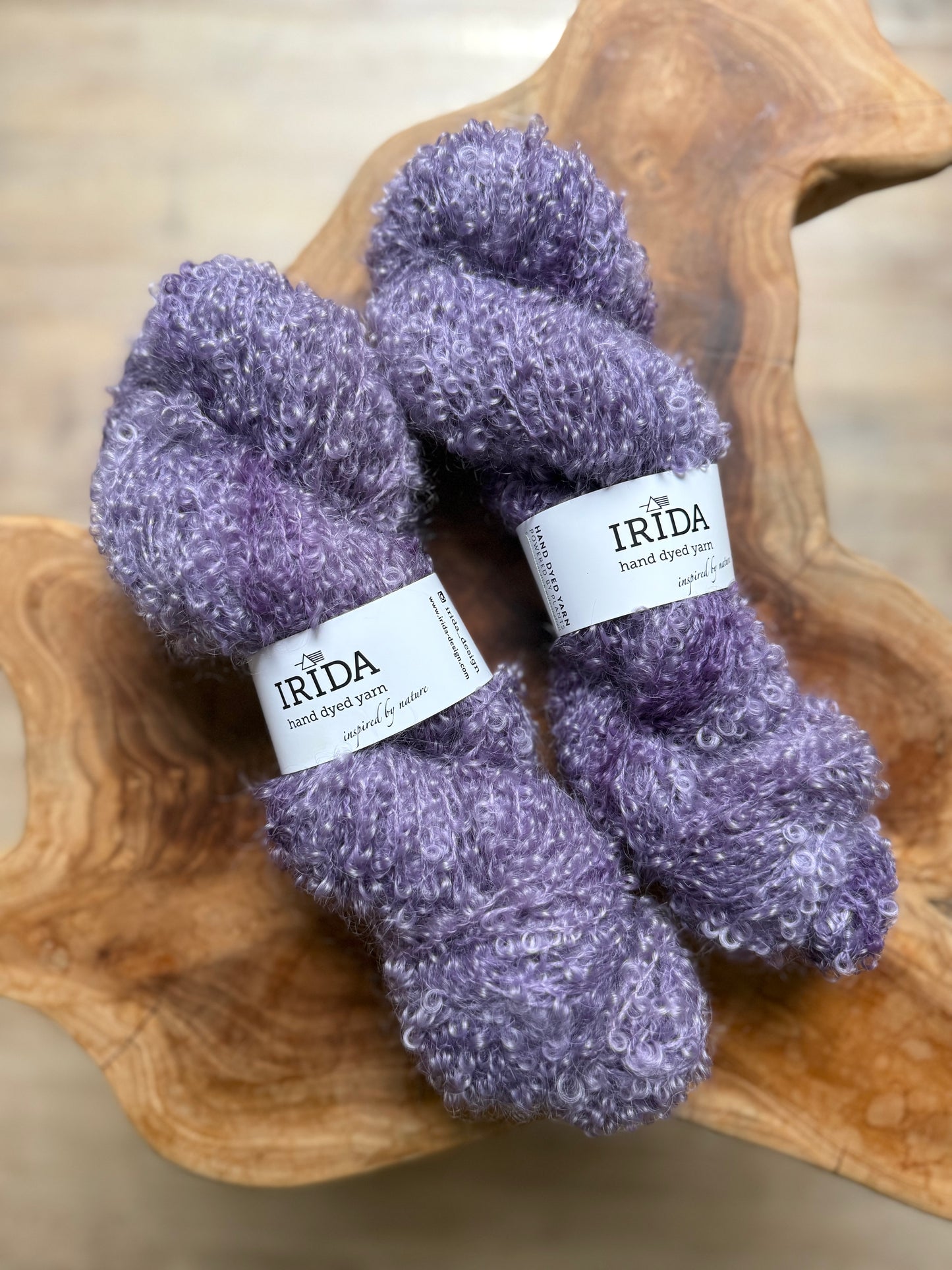 Mohair Merino Bouclé (mehrere Farben)