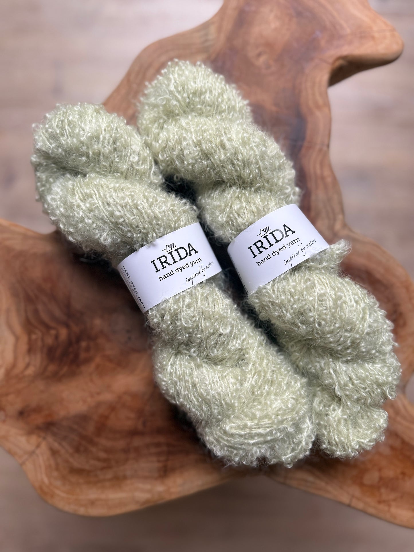 Mohair Merino Bouclé (mehrere Farben)