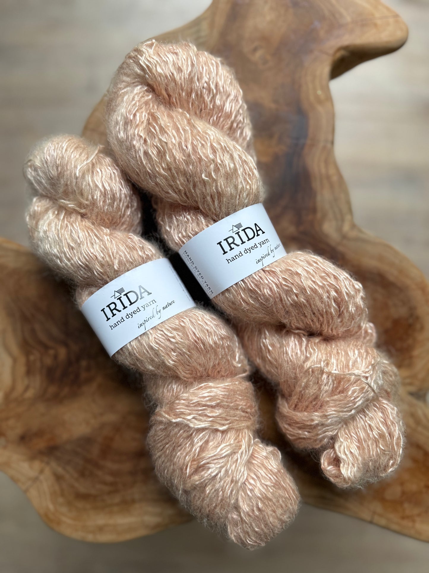Edelgarn mit Seide und Mohair (mehrere Farben)