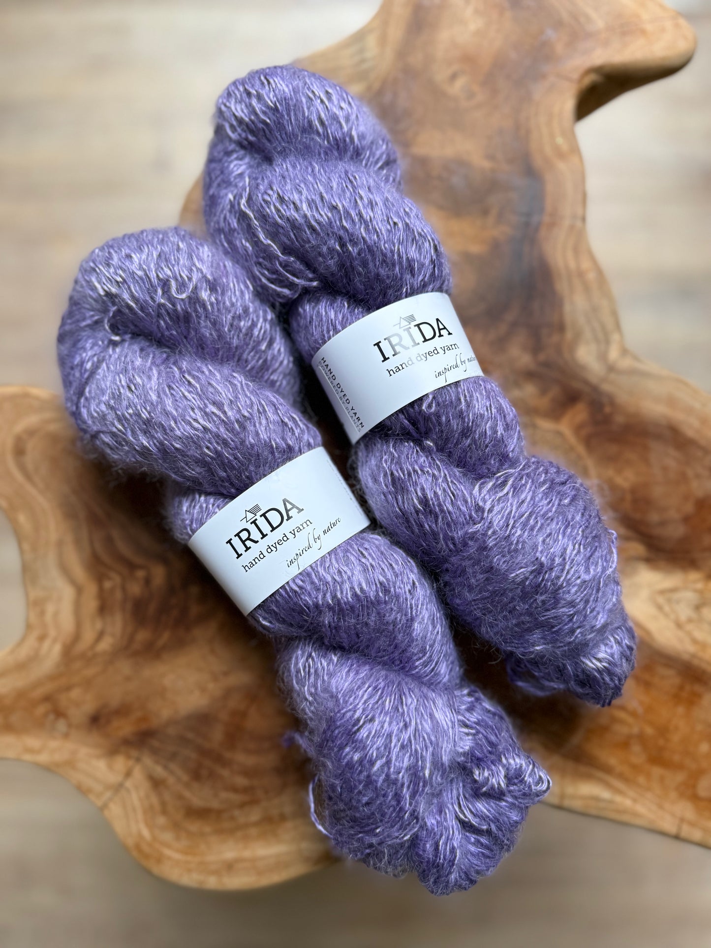 Edelgarn mit Seide und Mohair (mehrere Farben)