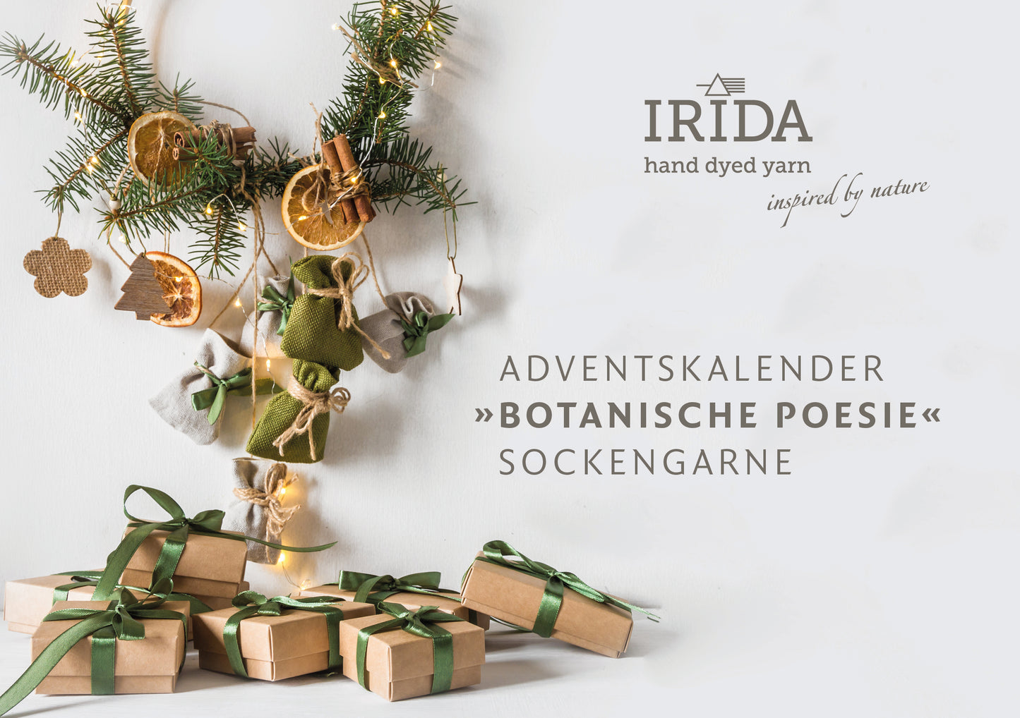 Adventskalender »Botanische Poesie« — Sockengarne